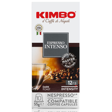 Кофе в капсулах для кофемашин Nespesso Kimbo Espresso Intenso 10шт