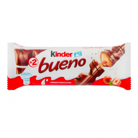 Батончик шоколадный Kinder Bueno 43г