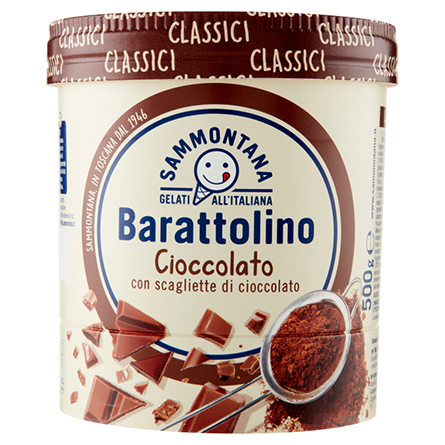 Мороженое Barattolino Cioccolato ведро 500г
