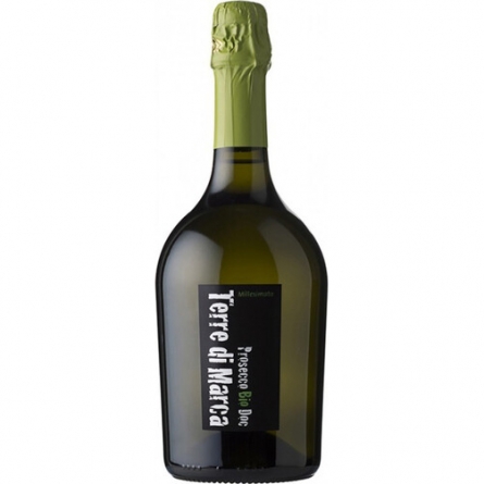 Игристое вино 'Terre di Marca' Millesimato Extra-Dry, Prosecco Bio DOC Treviso, 2019, 1.5 л;