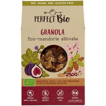 Гранола Perfect Bio с инжиром и миндалем 250г
