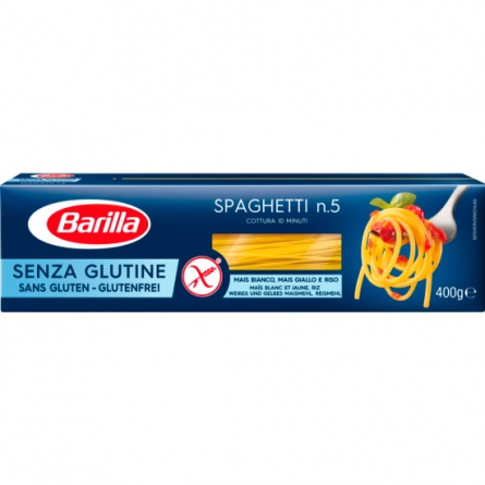 Паста без глютена Barilla Спагетти 400 г