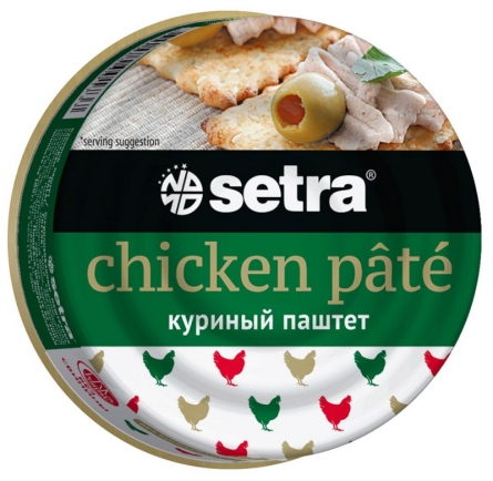 Паштет куриный Setra 100г