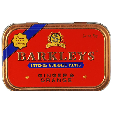 Леденцы Barkleys имбирь-апельсин 50г