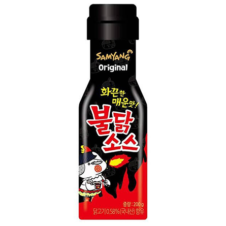 Соус острый Hot Chicken со вкусом курицы Булдак Samyang, 200г