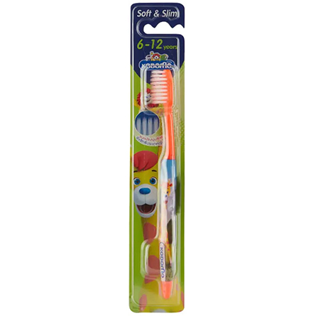 Зубная щётка для детей от 6 до 12 лет Lion Kodomo