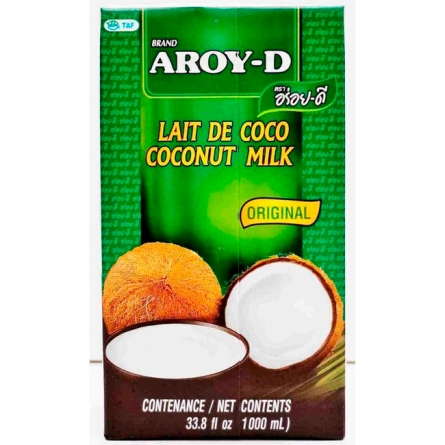 Молоко кокосовое AROY-D 17% 1л
