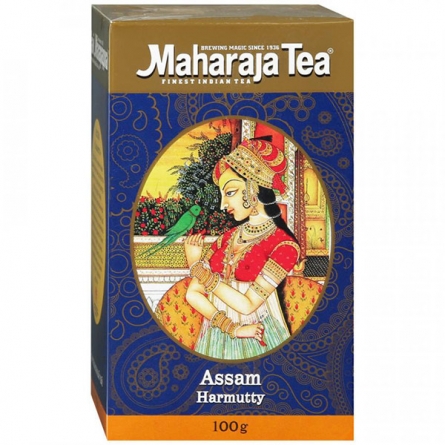 Чай черный ассам Maharaja Tea харматти 100г