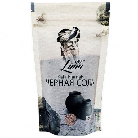 Соль черная Lunn 200г