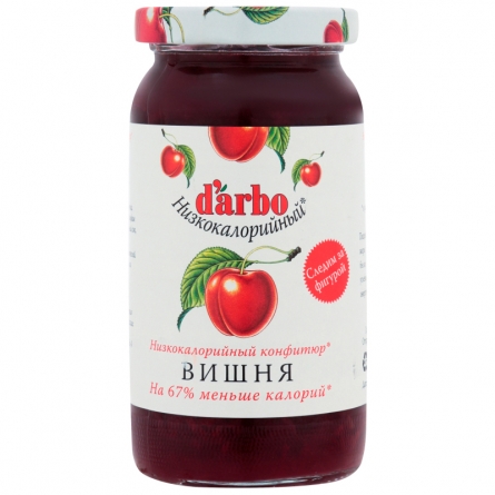 Конфитюр низкокалорийный Darbo вишневый 220г