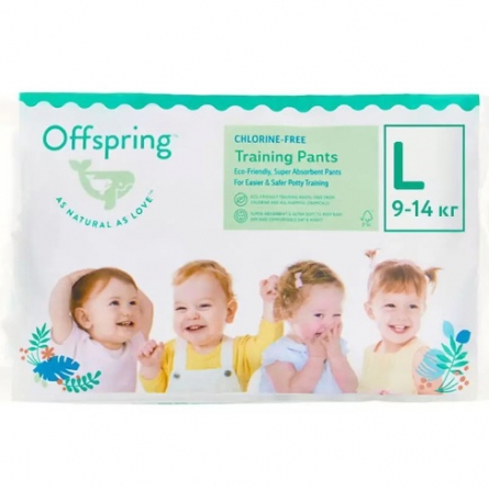 Подгузники-трусики Offspring 9-14кг 3шт 