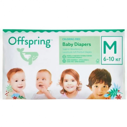 Подгузники Offspring Travel 6-10кг 3шт  